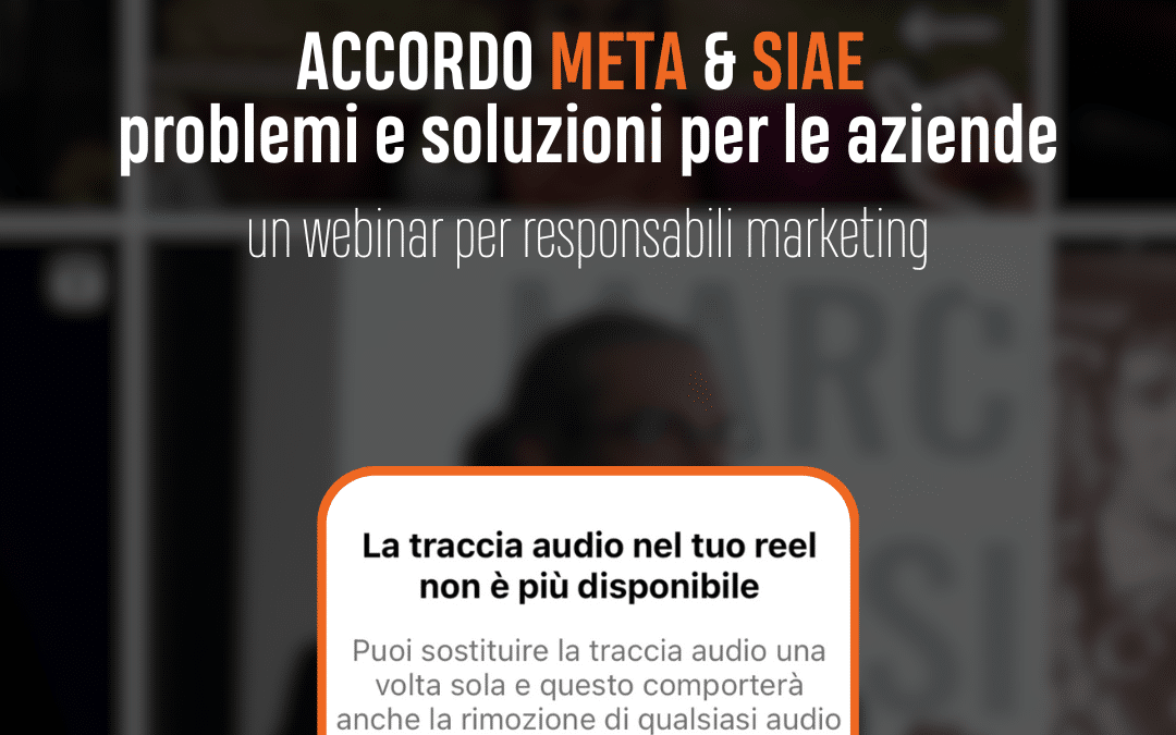 Accordo Meta-SIAE: problemi e soluzioni per le aziende